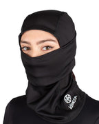 Front view of model wearing BRAIDFIT BALACLAVA